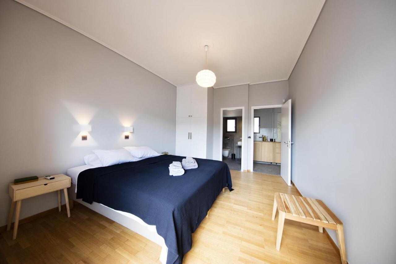 Super Modern Minimal Flat Nr Metro & Arch. Museum Apartment Athens Exterior photo